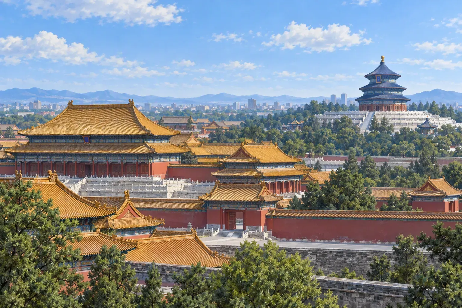 Beijing hutongs and courtyard homes