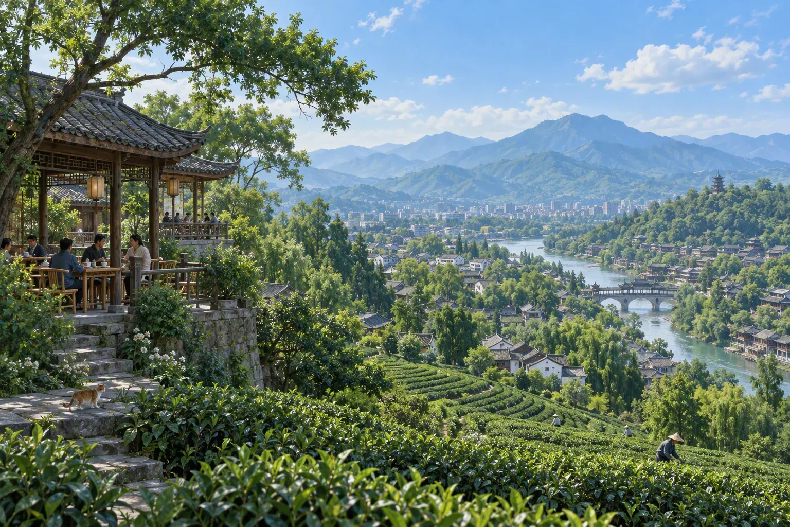 Chengdu's mild humid climate and what to pack