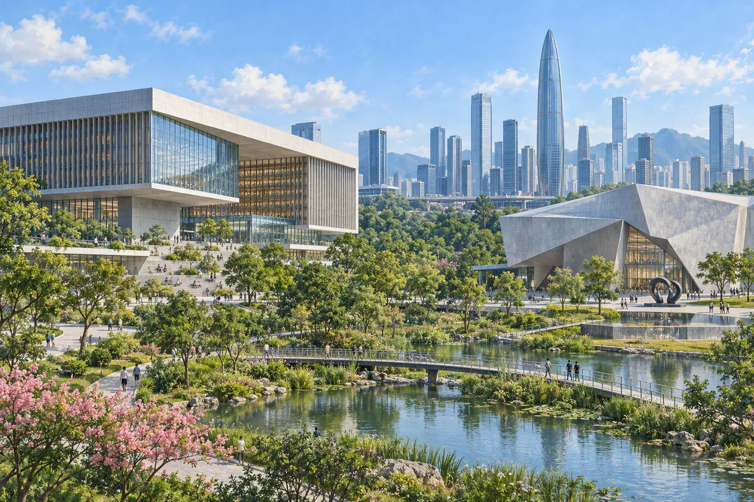 Shenzhen museums, art districts and seafront